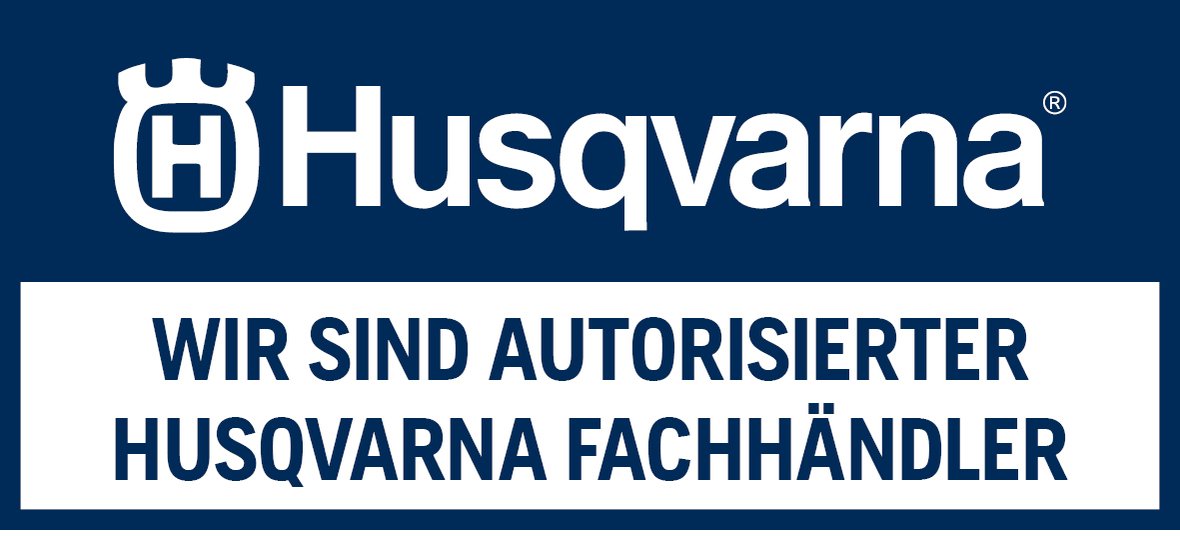 Wir sind autorisierter Husqvarna Fachhaendler